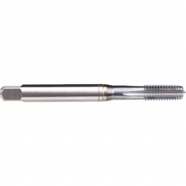 Emuge - M4x0.70 Metric 6H 0 Flute TiCN Finish Powdered Metal Machine Tap - Americas Industrial Supply