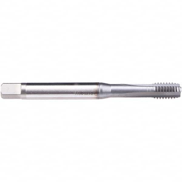 Emuge - M4x0.70 Metric 6H 0 Flute TiCN Finish Cobalt Machine Tap - Americas Industrial Supply