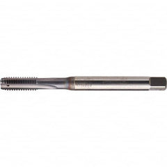 Emuge - M10x1.50 Metric 6H 0 Flute TiCN Finish Cobalt Machine Tap - Americas Industrial Supply