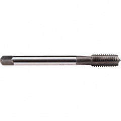 Emuge - M22x2.50 Metric 6H 0 Flute Nitride Finish Cobalt Machine Tap - Americas Industrial Supply