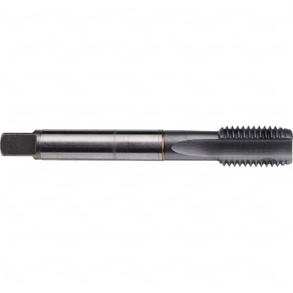 Emuge - M8x1.00 Metric Fine 6H 0 Flute TiCN Finish Cobalt Machine Tap - Americas Industrial Supply