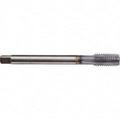 Emuge - M12x1.50 Metric Fine 0 Flute TiCN Finish Powdered Metal Spiral Point Tap - Americas Industrial Supply