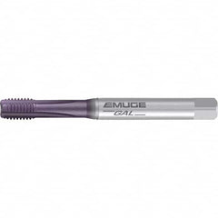 Emuge - M16x2.00 Metric 4 Flute TiCN Finish Powdered Metal Spiral Point Tap - Americas Industrial Supply