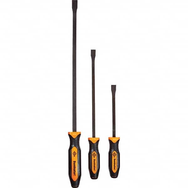 Mayhew - Pry Bar Sets Type: Pry Bar Set Lengths Included (Inch): 12; 17; 25 - Americas Industrial Supply