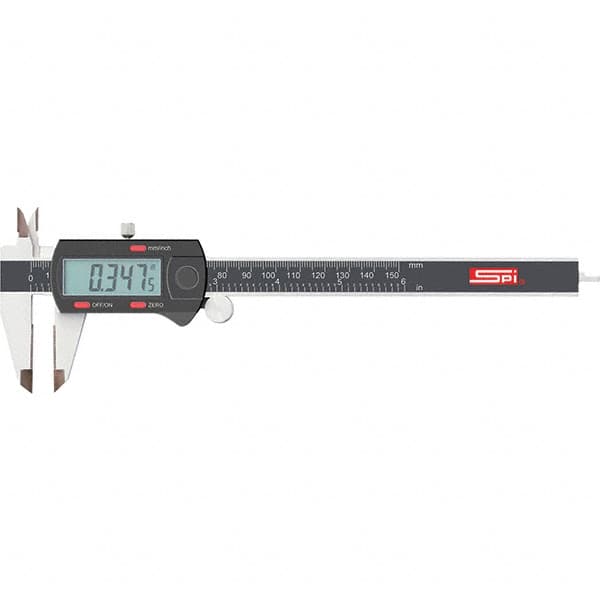 SPI - 0 to 150mm Range, 0.01mm Resolution, Electronic Caliper - Americas Industrial Supply