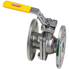 2-Way Manual Ball Valve: 2″ Pipe, Full Port FNPT x FNPT