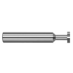 0.5000″ (1/2″) Cutter Diameter × 0.0310″ (1/32″) Width × 0.7500″ (3/4″) Neck Length Carbide Square Standard Keyseat Cutter Non-Ferrous, 6 Flutes