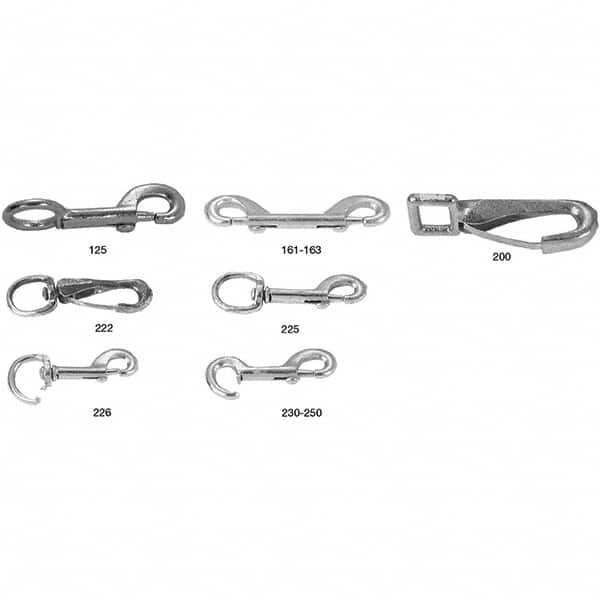 Campbell - 4-1/8" Long Bolt Snap - Zinc Plated with 13/32" Snap Opening - Americas Industrial Supply