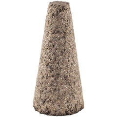 Norton - Cones & Plugs Maximum Diameter (Inch): 1-1/2 Head Thickness (Inch): 2-1/2 - Americas Industrial Supply