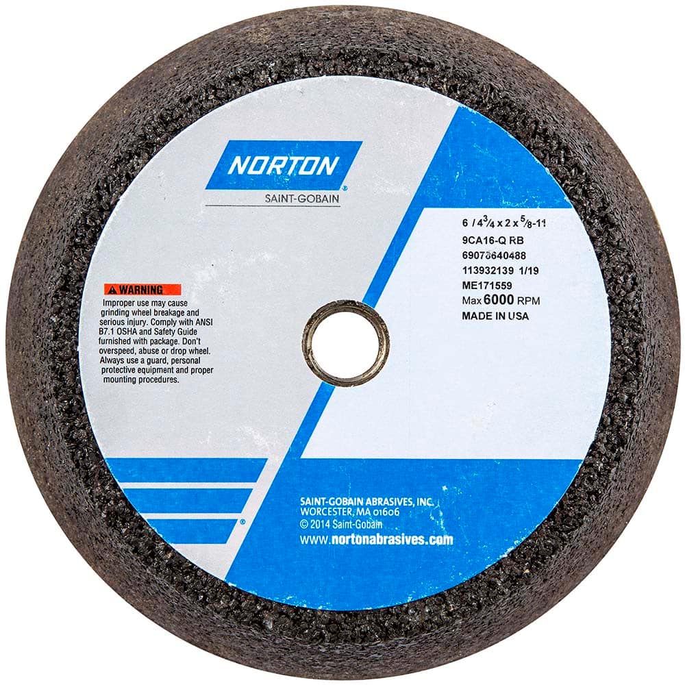 Norton - Tool & Cutter Grinding Wheels Wheel Type: Type 11 Superabrasive Wheel Type Number: B42 - Americas Industrial Supply