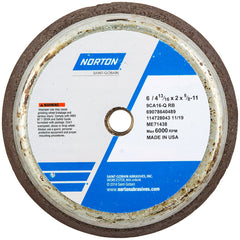 Norton - Tool & Cutter Grinding Wheels Wheel Type: Type 11 Superabrasive Wheel Type Number: B42 - Americas Industrial Supply