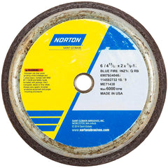 Norton - Tool & Cutter Grinding Wheels Wheel Type: Type 11 Superabrasive Wheel Type Number: B42 - Americas Industrial Supply