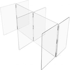 USA Sealing - 48" x 60" Self-Supporting Partition & Panel System-Social Distancing Barrier - Americas Industrial Supply