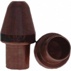 Tuffaloy - Spot Welder Tips For Use With: 7RW Cap Taper Electrode Holder Type: Male Cap A Nose (Pointed) - Americas Industrial Supply