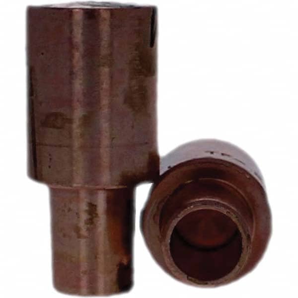 Tuffaloy - Spot Welder Tips For Use With: 7RW Cap Taper Electrode Holder Type: Male Cap F Nose (Radius) - Americas Industrial Supply
