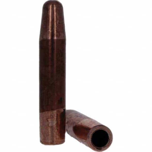 Tuffaloy - Spot Welder Tips For Use With: 5RW Electrode Holder Type: Straight Tip A Nose (Pointed) - Americas Industrial Supply