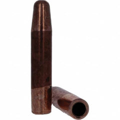 Tuffaloy - Spot Welder Tips For Use With: 5RW Electrode Holder Type: Straight Tip A Nose (Pointed) - Americas Industrial Supply
