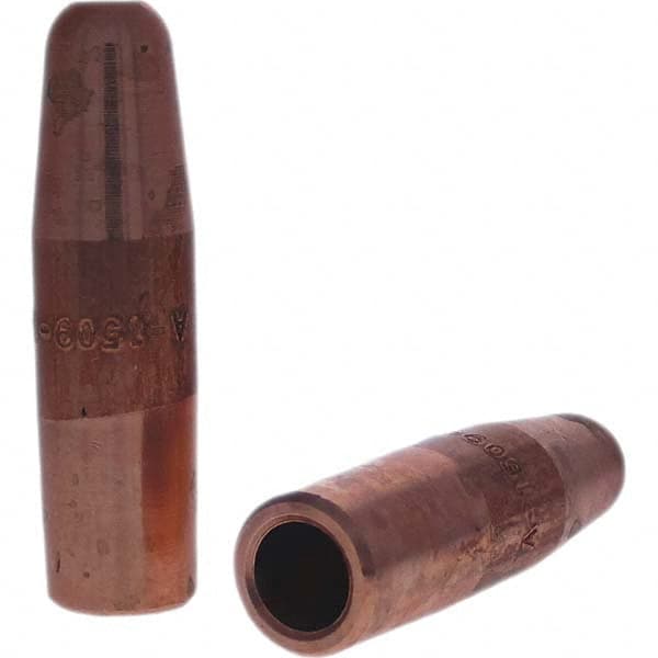Tuffaloy - Spot Welder Tips For Use With: 5RW Electrode Holder Type: Straight Tip A Nose (Pointed) - Americas Industrial Supply