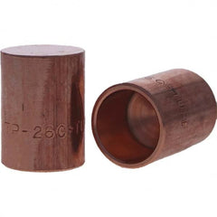 Tuffaloy - Spot Welder Tips For Use With: 6RW Cap Taper Electrode Holder Type: Female Cap C Nose (Flat) - Americas Industrial Supply