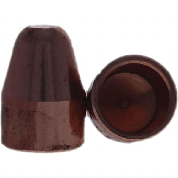 Tuffaloy - Spot Welder Tips For Use With: 5RW Cap Taper Electrode Holder Type: Female Cap A Nose (Pointed) - Americas Industrial Supply