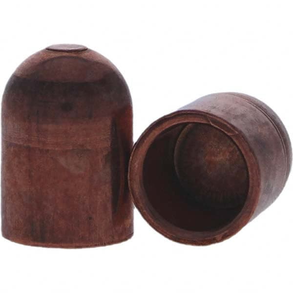 Tuffaloy - Spot Welder Tips For Use With: 5RW Cap Taper Electrode Holder Type: Female Cap B Nose (Dome) - Americas Industrial Supply