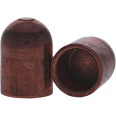 Tuffaloy - Spot Welder Tips For Use With: 5RW Cap Taper Electrode Holder Type: Female Cap B Nose (Dome) - Americas Industrial Supply