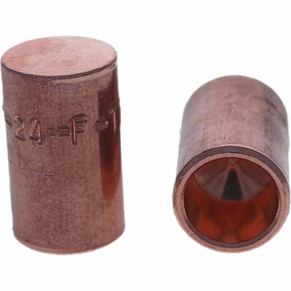 Tuffaloy - Spot Welder Tips For Use With: 4RW Cap Taper Electrode Holder Type: Female Cap F Nose (Radius) - Americas Industrial Supply