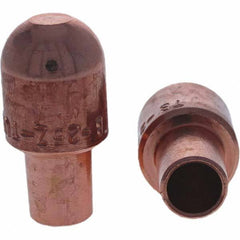 Tuffaloy - Spot Welder Tips For Use With: 5RW Cap Taper Electrode Holder Type: Male Cap B Nose (Dome) - Americas Industrial Supply