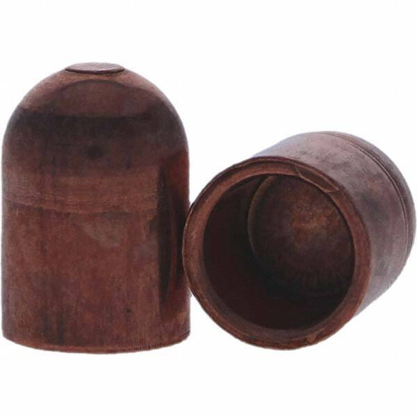 Tuffaloy - Spot Welder Tips For Use With: 5RW Cap Taper Electrode Holder Type: Female Cap B Nose (Dome) - Americas Industrial Supply
