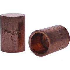 Tuffaloy - Spot Welder Tips For Use With: 5RW Cap Taper Electrode Holder Type: Female Cap C Nose (Flat) - Americas Industrial Supply