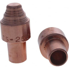 Tuffaloy - Spot Welder Tips For Use With: 5RW Cap Taper Electrode Holder Type: Male Cap S Nose - Americas Industrial Supply