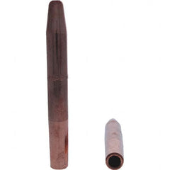 Tuffaloy - Spot Welder Tips For Use With: 4RW Electrode Holder Type: Straight Tip A Nose (Pointed) - Americas Industrial Supply