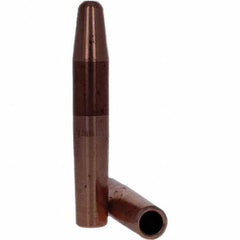 Tuffaloy - Spot Welder Tips For Use With: 4RW Electrode Holder Type: Straight Tip A Nose (Pointed) - Americas Industrial Supply