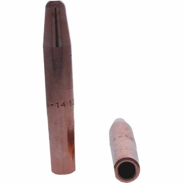Tuffaloy - Spot Welder Tips For Use With: 4RW Electrode Holder Type: Straight Tip A Nose (Pointed) - Americas Industrial Supply