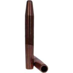 Tuffaloy - Spot Welder Tips For Use With: 4RW Electrode Holder Type: Straight Tip A Nose (Pointed) - Americas Industrial Supply