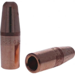 Tuffaloy - Spot Welder Tips For Use With: 5RW Electrode Holder Type: Straight Tip A Nose (Pointed) - Americas Industrial Supply