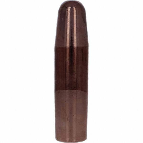 Tuffaloy - Spot Welder Tips For Use With: 7RW Electrode Holder Type: Straight Tip A Nose (Pointed) - Americas Industrial Supply