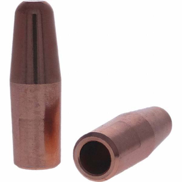 Tuffaloy - Spot Welder Tips For Use With: 4RW Electrode Holder Type: Straight Tip A Nose (Pointed) - Americas Industrial Supply