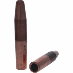 Tuffaloy - Spot Welder Tips For Use With: 4RW Electrode Holder Type: Straight Tip A Nose (Pointed) - Americas Industrial Supply