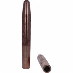 Tuffaloy - Spot Welder Tips For Use With: 4RW Electrode Holder Type: Straight Tip A Nose (Pointed) - Americas Industrial Supply