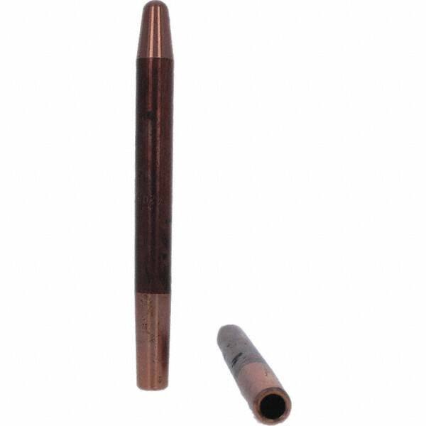 Tuffaloy - Spot Welder Tips For Use With: 4RW Electrode Holder Type: Straight Tip A Nose (Pointed) - Americas Industrial Supply