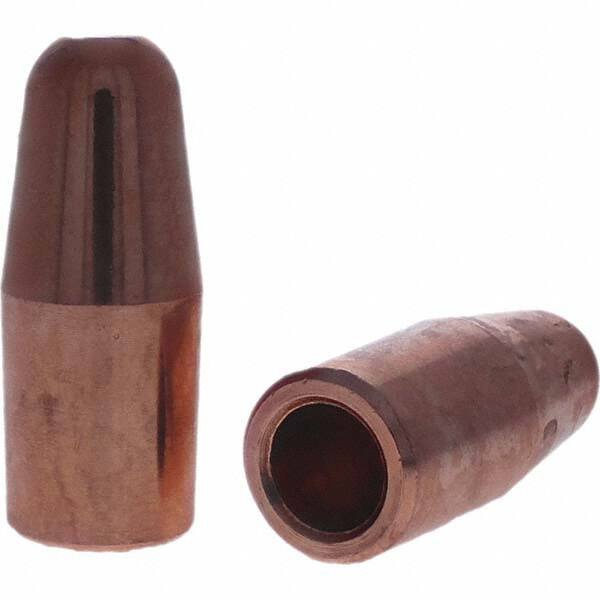 Tuffaloy - Spot Welder Tips For Use With: 5RW Electrode Holder Type: Straight Tip A Nose (Pointed) - Americas Industrial Supply