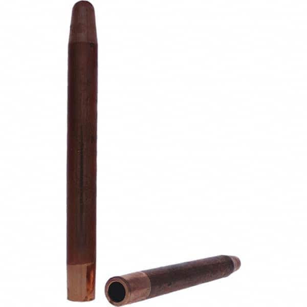 Tuffaloy - Spot Welder Tips For Use With: 5RW Electrode Holder Type: Straight Tip A Nose (Pointed) - Americas Industrial Supply