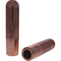 Tuffaloy - Spot Welder Tips For Use With: 5RW Electrode Holder Type: Straight Tip B Nose (Dome) - Americas Industrial Supply