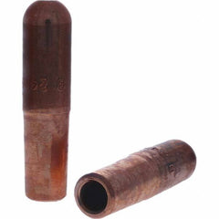 Tuffaloy - Spot Welder Tips For Use With: 4RW Electrode Holder Type: Straight Tip B Nose (Dome) - Americas Industrial Supply