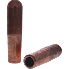 Tuffaloy - Spot Welder Tips For Use With: 4RW Electrode Holder Type: Straight Tip B Nose (Dome) - Americas Industrial Supply