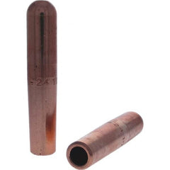 Tuffaloy - Spot Welder Tips For Use With: 4RW Electrode Holder Type: Straight Tip B Nose (Dome) - Americas Industrial Supply