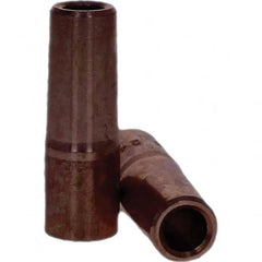 Tuffaloy - Spot Welder Tips For Use With: 4RW Electrode Holder Type: Straight Tip C Nose (Flat) - Americas Industrial Supply