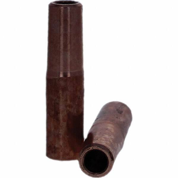 Tuffaloy - Spot Welder Tips For Use With: 4RW Electrode Holder Type: Straight Tip C Nose (Flat) - Americas Industrial Supply