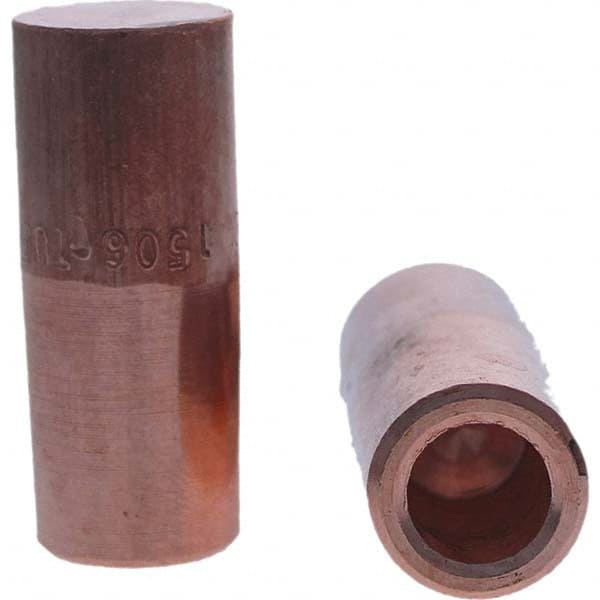 Tuffaloy - Spot Welder Tips For Use With: 5RW Electrode Holder Type: Straight Tip C Nose (Flat) - Americas Industrial Supply